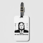 MAGA Aangeklaagd Bagagelabel (Voorkant (verticaal))
