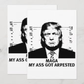 MAGA Aangeklaagd Kaart (Voorkant / Achterkant)