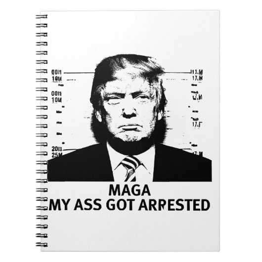MAGA Aangeklaagd Notitieboek (Voorkant)