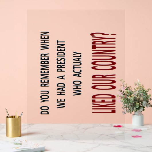 MAGA ACRYL BORD (Huwelijk)