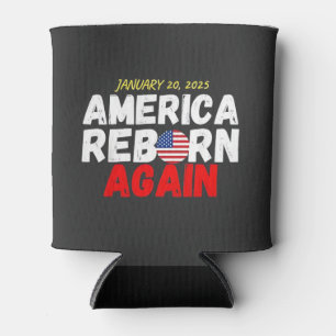 Maga American herboren na inauguratie Trump Blikjeskoeler