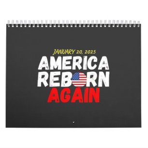 Maga American herboren na inauguratie Trump Kalender