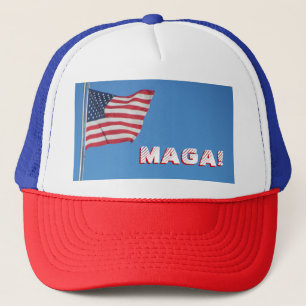 MAGA! Amerikaanse vlag Trucker Pet