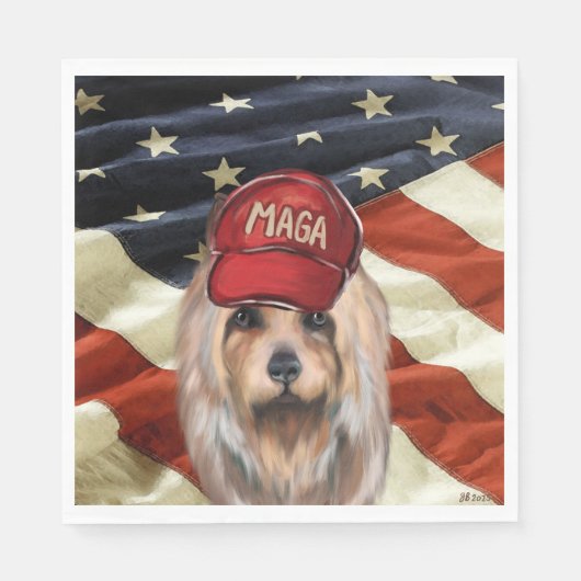 MAGA AUSTRALISCHE TERRIËR SERVET (Voorkant)