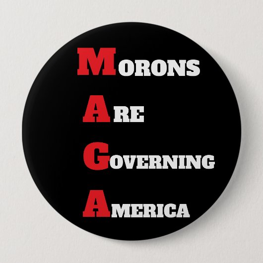 MAGA-Button Ronde Button 4,0 Cm (Voorkant)