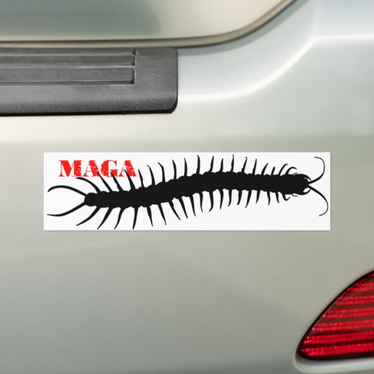 MAGA Centipede Bumpersticker (Op auto)