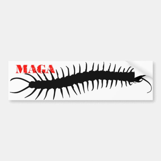 MAGA Centipede Bumpersticker (Voorkant)