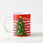 MAGA Christmas Patriotic Koffiemok (Links)