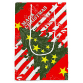 MAGA Christmas Patriotic Medium Cadeauzakje (Achterkant)