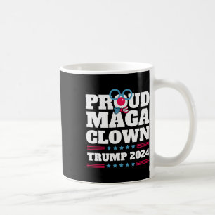 Maga Clown Trump 2024 Verenigde Staten New York Br Koffiemok