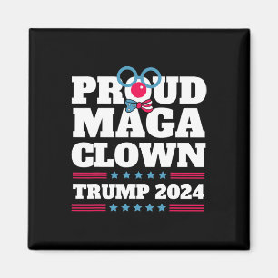 Maga Clown Trump 2024 Verenigde Staten New York Br Magneet
