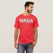 MAGA-debielen regeren Amerika T-shirt (Voorkant volledig)