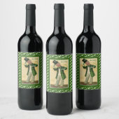 MAGA DONALD TRUMP ST. PATRICK'S DAY IERS WIJN ETIKET (Flessen)