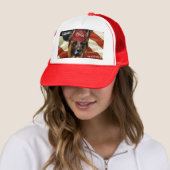 MAGA Duitse herder Trucker Pet (In situ)