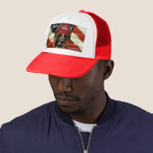 MAGA Duitse herder Trucker Pet (In situ)