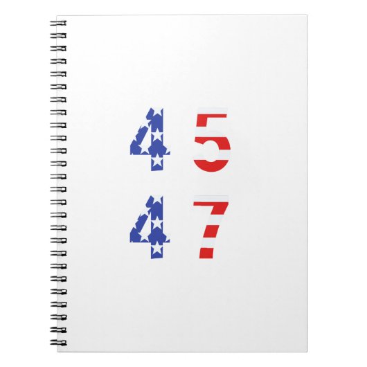 Maga Gear Trump 45-47 Notitieboek (Voorkant)