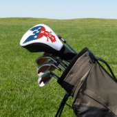 MAGA Hawk Golf Club Driver Hoesje Golfheadcover (Insitu)