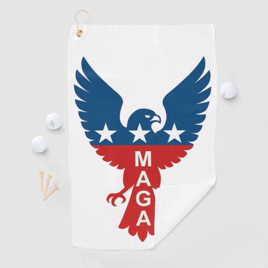 MAGA Hawk Golfhanddoek (Insitu)