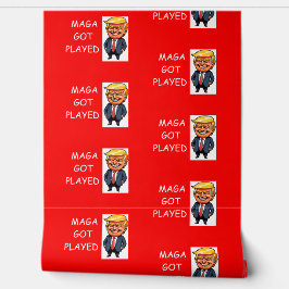 MAGA is beetgenomen Behang