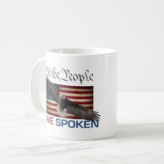 MAGA-koffie-Mok - We hebben het hier al over gehad Koffiemok (Voorkant links)