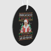 Maga La La La Trump kerstinhuldiging 47e Ornament (voorkant)