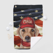 MAGA LABRADOR RETRIEVER GOLFHANDDOEK (Insitu)