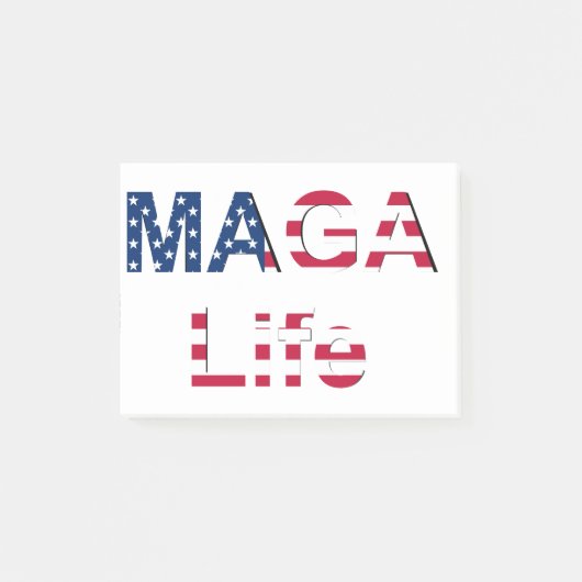 MAGA-leven Post-it® Notes (Voorkant)