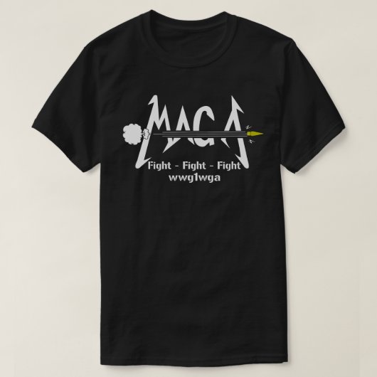 MAGA - MAAK AMERIKA WEER GEWELDIG T-SHIRT (Design voorkant)