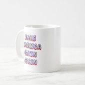 MAGA | Maak Amerika weer terug | Newsom Koffiemok (Voorkant links)