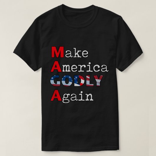MAGA maakt Amerika weer GOED T-shirt (Design voorkant)