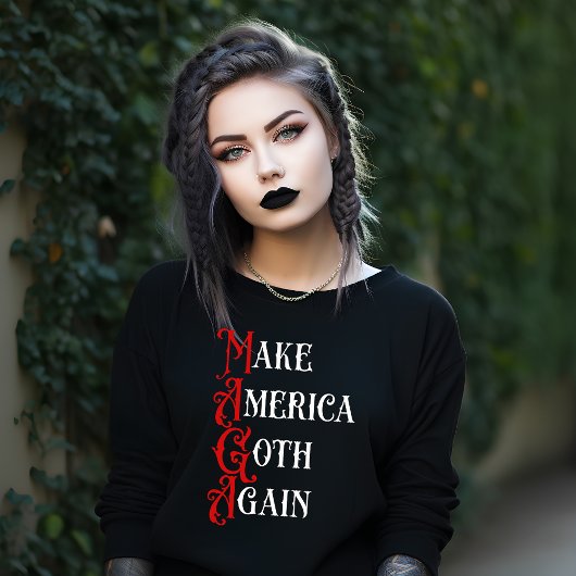 MAGA maakt Amerika weer Gothic Trui