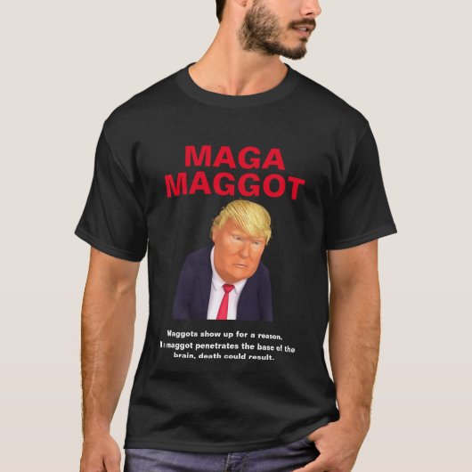 Maga Maggot T-Shirt (Voorkant)