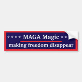 MAGA Magic Bumpersticker (Voorkant)