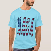 MAGA Make America Great Again Stars and Stripes T-shirt (Voorkant)