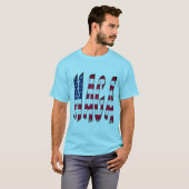 MAGA Make America Great Again Stars and Stripes T-shirt (Voorkant volledig)