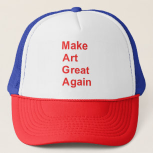 MAGA Make Art Great Again -- Trucker Pet