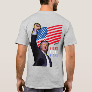 MAGA 'Merica GEVECHT Pop Art Trump T-shirt
