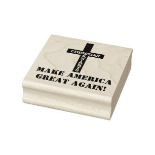 MAGA met Christelijke oversteekplaats Rubberstempel