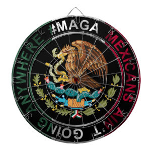 MAGA Mexicanen gaan nergens heen Dartbord