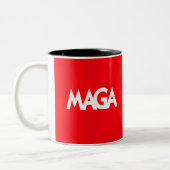 MAGA-Mok 02 Tweekleurige Koffiemok (Links)