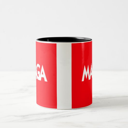 MAGA-Mok 02 Tweekleurige Koffiemok (Center)