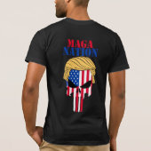 MAGA Nation T-Shirt (Achterkant)