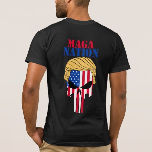 MAGA Nation T-Shirt (Achterkant)
