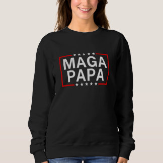 Maga Papa Vaderdag Ultra-Maga Conservatieve Vader Trui