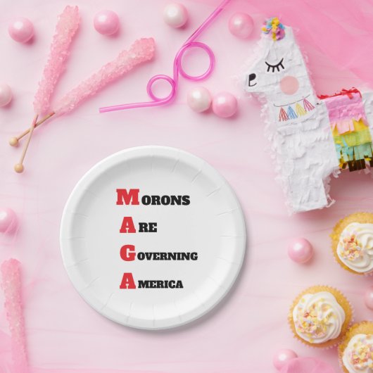 MAGA Paper-Bord Papieren Bordje (Feest)