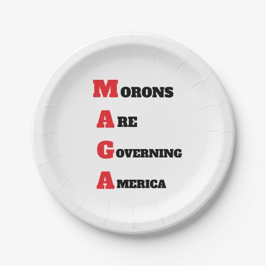 MAGA Paper-Bord Papieren Bordje (Voorkant)