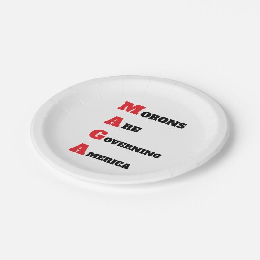 MAGA Paper-Bord Papieren Bordje (Gekanteld)