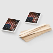 MAGA Patriot American Flag Handwaaier (Niet-gemonteerd)