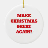 MAGA Peanut the Squirrel Nuts voor Trump Keramisch Ornament (Achterkant)