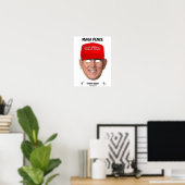 MAGA PENCE Halloween Masker Poster (Thuiskantoor)